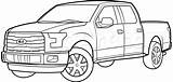 Coloring Truck Pages Printable sketch template