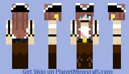 Pirate girl Minecraft Skin