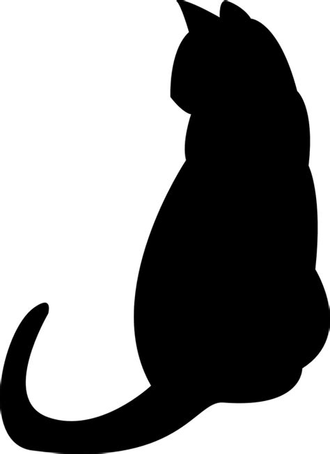 Download Cat, Kitten, Sitting. Royalty-Free Vector Graphic | Cat ...