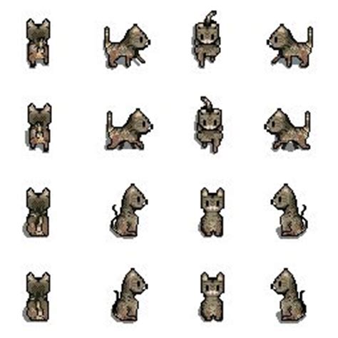 Cat Spritesheet | Pixel art characters, Pixel art games, Pixel art