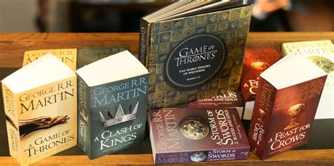 The Game of Thrones Books in Order - A Song of Ice and Fire Series