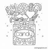 Candy Coloring Pages Printable For Free Download sketch template