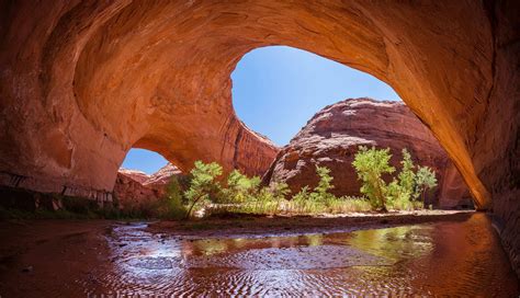 Escalante Petrified Forest State Park is located at Wide Hollow ...