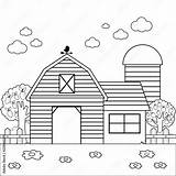 Farm Fence Coloring Page sketch template