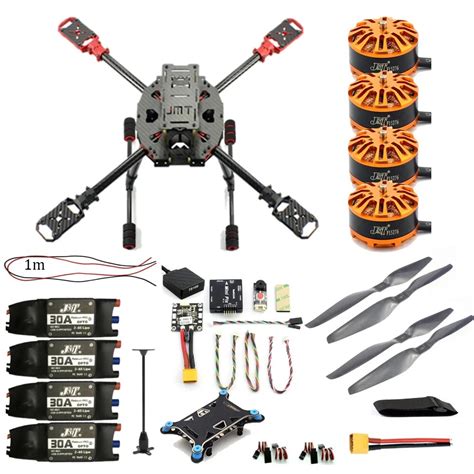 JMT Full Kit DIY 2.4GHz 4 Aixs Drone RC Helicopters 630mm Frame Kit ...