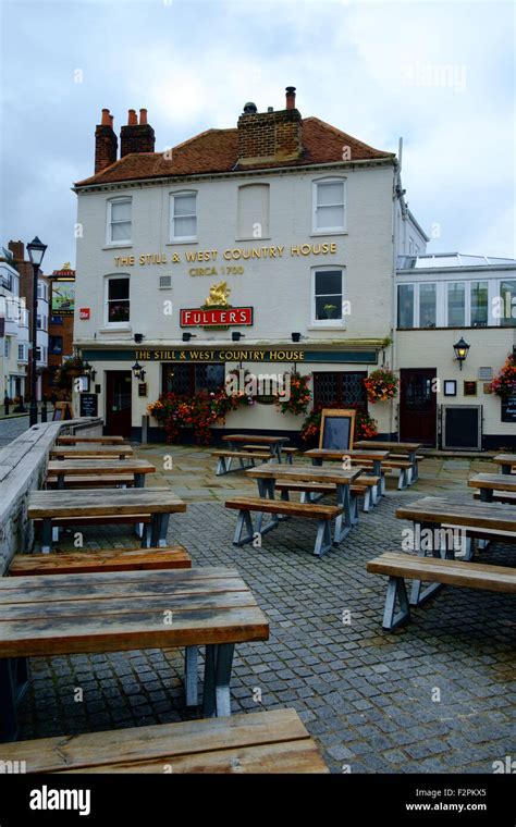 The Still and West Pub in Old Portsmouth Hampshire United Kingdom Stock Photo - Alamy