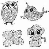 Landing Page Free Line Art Animal Coloring Book — Stevie Doodles sketch template