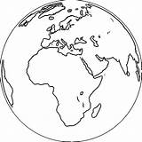 Globe Coloring Page sketch template