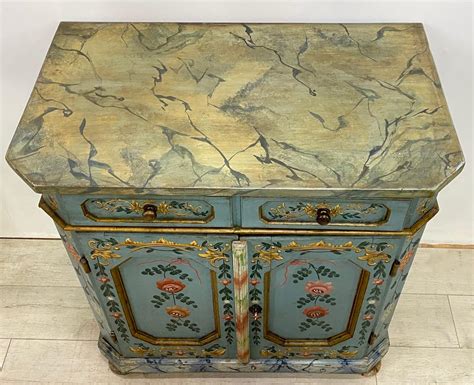 Hand Painted and Faux Marble Buffet Cabinet, Swiss or Swedish circa 1830 For Sale at 1stDibs ...