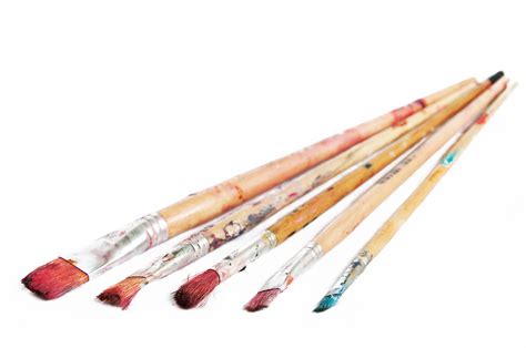 Free photo: paint brushes - Art, Used, Studio - Free Download - Jooinn