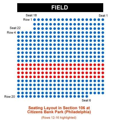 Phillies Seating Chart Interactive | Awesome Home