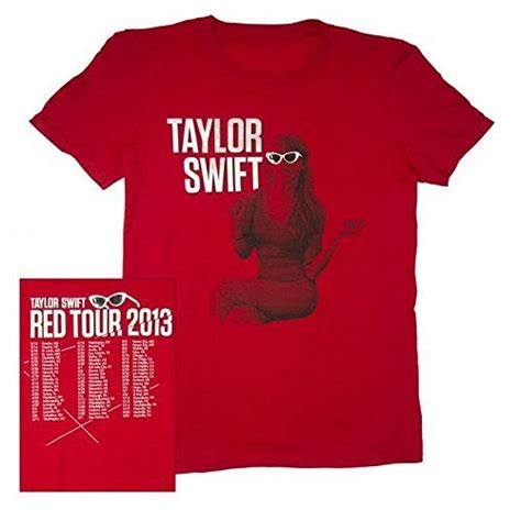 TAYLOR SWIFT T-SHIRT VINTAGE "Red Sitting" TOUR TEE Small or Medium (Medium) | Taylor swift red ...
