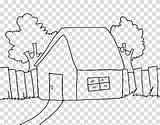 Drawing Coloring Book House Fence Black And White Advertising fence  sketch template
