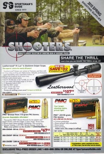 Sportsman's Guide Ammo / Shooter's Catalog Blow In | tswrural