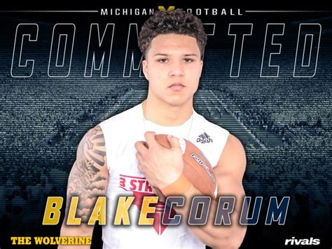 Rivals250 RB Blake Corum announces his commitment to Michigan - Rivals.com