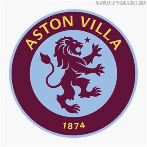 New Aston Villa Logo Is Not a Copy of Chelsea Crest - Footy Headlines