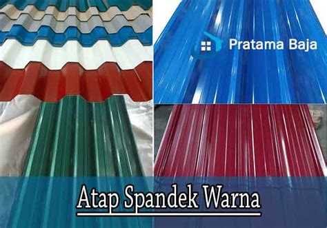 Atap Spandek Warna dan Pilihan Warnanya Terbaru 2020 - Pratama Baja