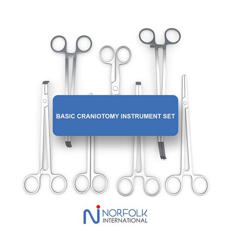 BASIC CRANIOTOMY INSTRUMENT SET - Norfolk Instruments