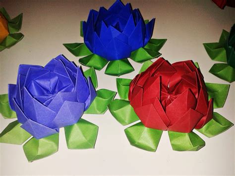 Flor de Lótus Origami no Elo7 | Magic Origami (600569)