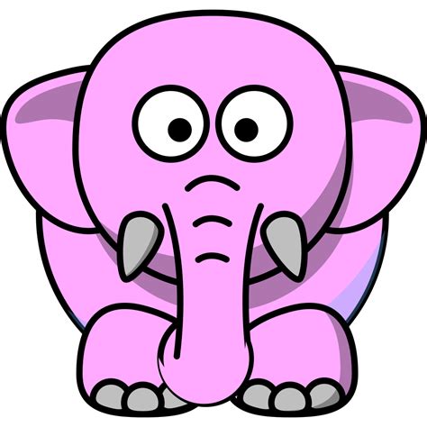 Cartoon Elephant PNG, SVG Clip art for Web - Download Clip Art, PNG ...