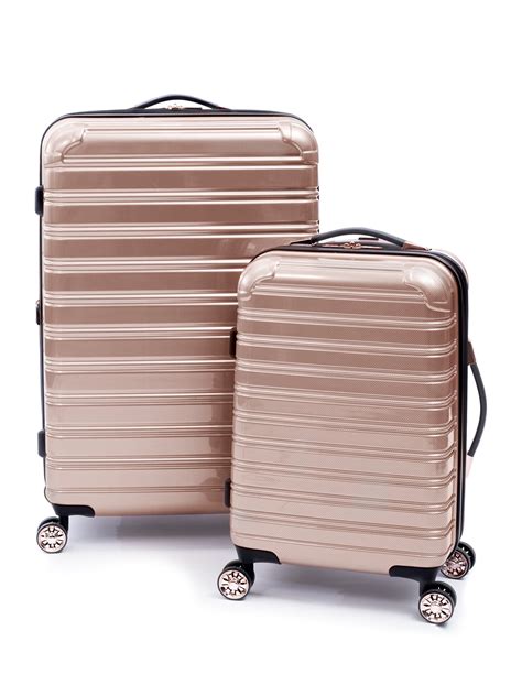 iFLY Hardside Luggage Fibertech 2 Piece Set, 20-inch Carry-on and 28 ...