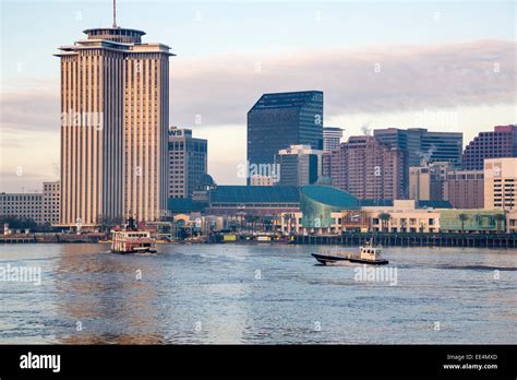 New Orleans, Louisiana. Ferry Connecting New Orleans and Algiers ...