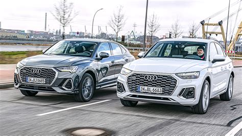 Audi Q3 Sportback vs. Q5 Sportback: SUV-Coupés im Konzern-Duell - AUTO BILD