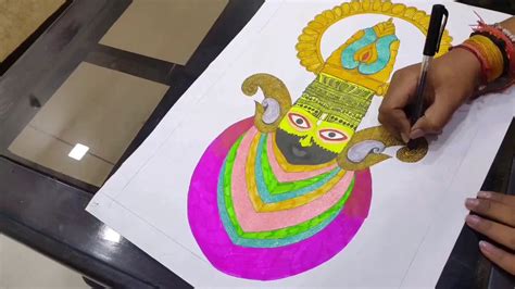 Shri Khatu Shyam ji painting on Shyam janmotsav ️🙏 jai shree shyam 🙏😇 - YouTube