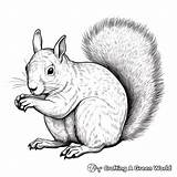Squirrel Coloring Pages  Free & Printable sketch template
