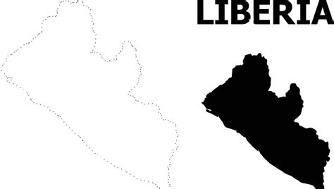 Printable Liberia Country Map – Free download and print for you.