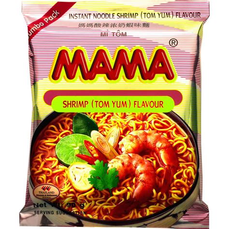 Mama Jumbo Noodles Tom Yum 90g | Woolworths