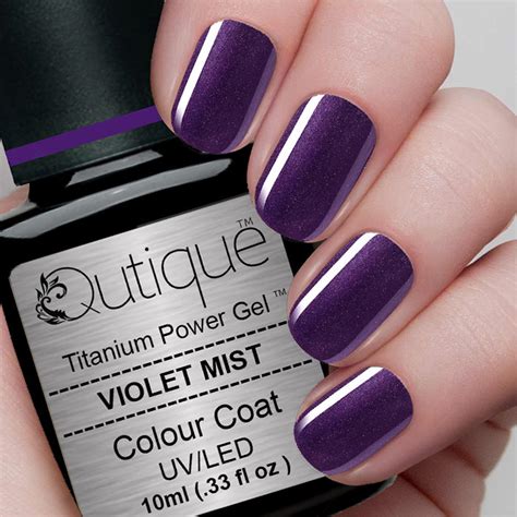 Gel Nail Polish -Violet Mist (purple) | Qutique