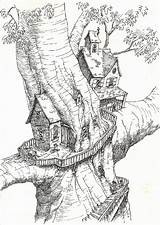 23 Tree House Coloring Pages  Just Kids sketch template