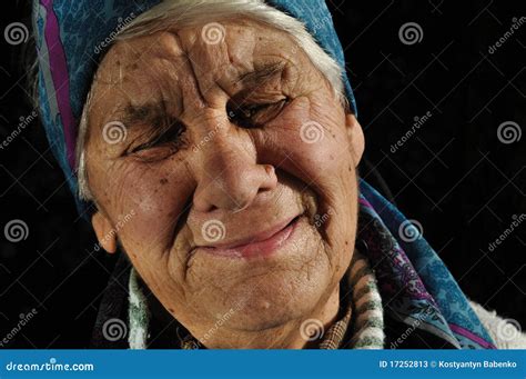 Crying, Elderly Woman, Stock Photos - Image: 17252813