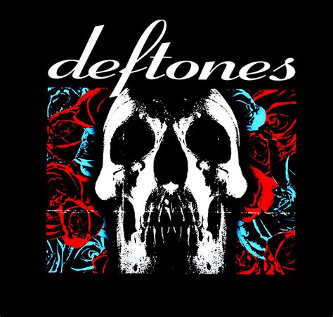 Deftones Album Rock Band Logo Digital Art by Victoria Lambert - Fine ...