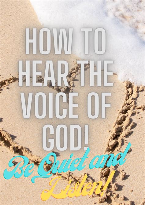 How to Hear the Voice of God! 🙏 💕