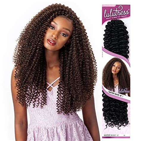 Soft and Bouncy Crochet Hair: Get the Look with Lulutress Water Wave