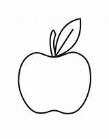 Apple coloring pages To Download And Print For Free sketch template