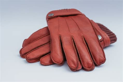 Pair of Brown Leather Gloves Illustration · Free Stock Photo