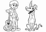 Coco Movie Coloring Pages Printable sketch template