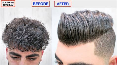 How To Fix Frizzy Curly Hair For Men A Comprehensive Guide - Semi Short ...