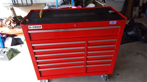 Harbor Freight 44" Toolbox Review - YouTube
