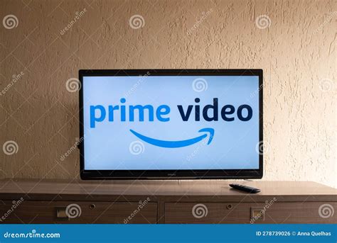 Brazil, Rio De Janeiro - May 19, 2023: Smart TV with Prime Video Service with Logo on it ...