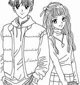 Boy And Girl Coloring Pages At GetColoringscom  Free Printable sketch template