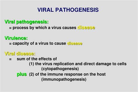 PPT - Viral Pathogenesis PowerPoint Presentation, free download - ID ...