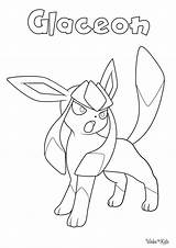 Glaceon Pokemon Coloring Pages Free Printable PDFs  WakeTheKids sketch template
