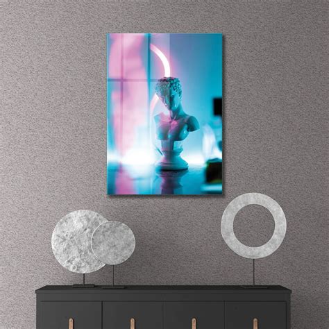 Tempered Glass Wall Art, Abstract Wall Art, Glass Wall Art, Wall ...