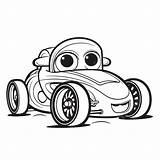 Cartoon Race Car Coloring Pages 10 Image Coloringsnet sketch template