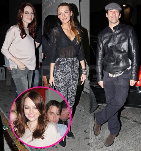 Pictures of Emma Stone and Kieran Culkin at the SNL Afterparty ...