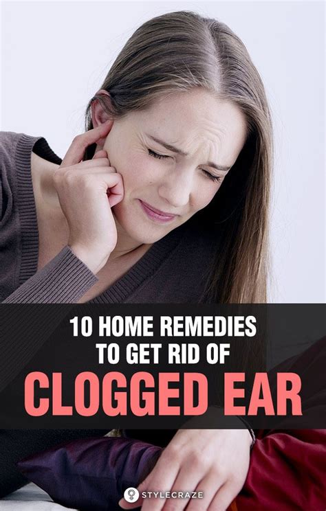 Home Remedies For Clogged Ears And Pressure at Eugene Edgington blog